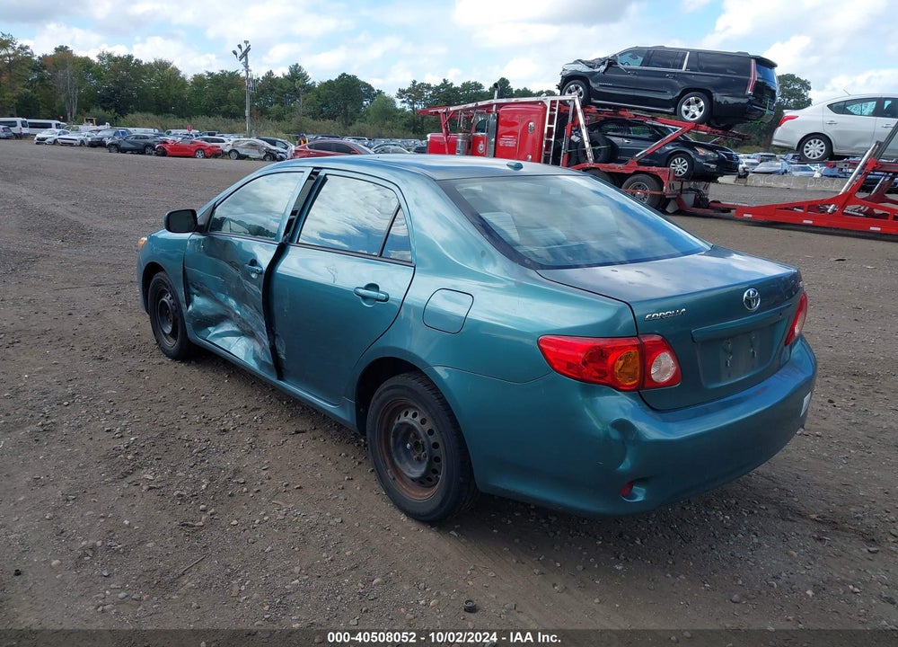 2009 TOYOTA COROLLA LE VIN: 1NXBU40E29Z076921