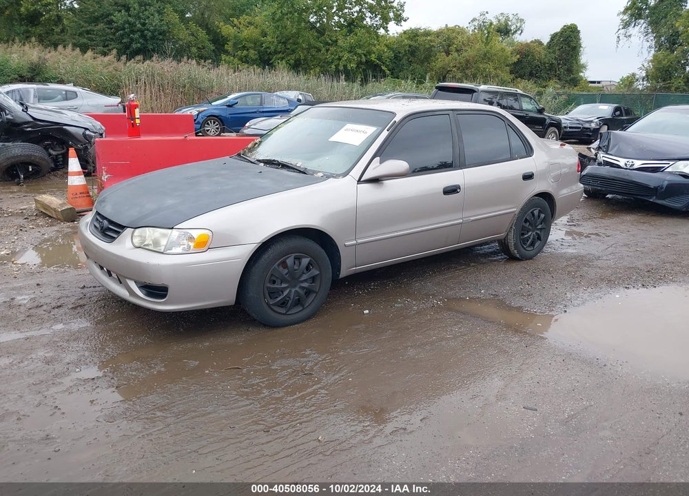 2002 TOYOTA COROLLA LE VIN: 2T1BR12E12C568795