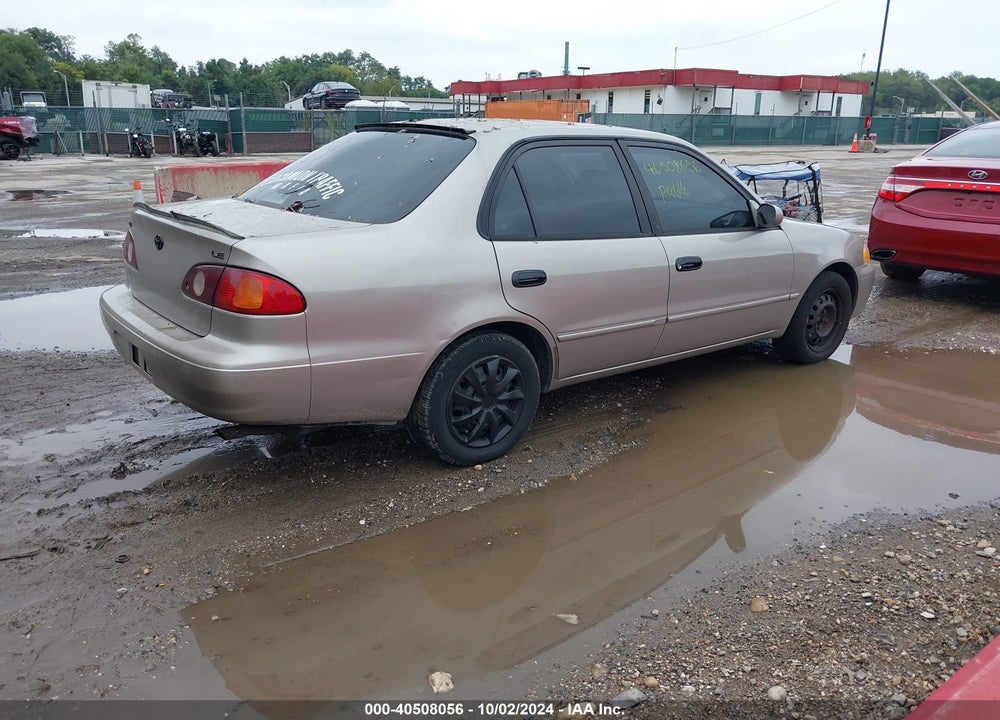 2002 TOYOTA COROLLA LE VIN: 2T1BR12E12C568795