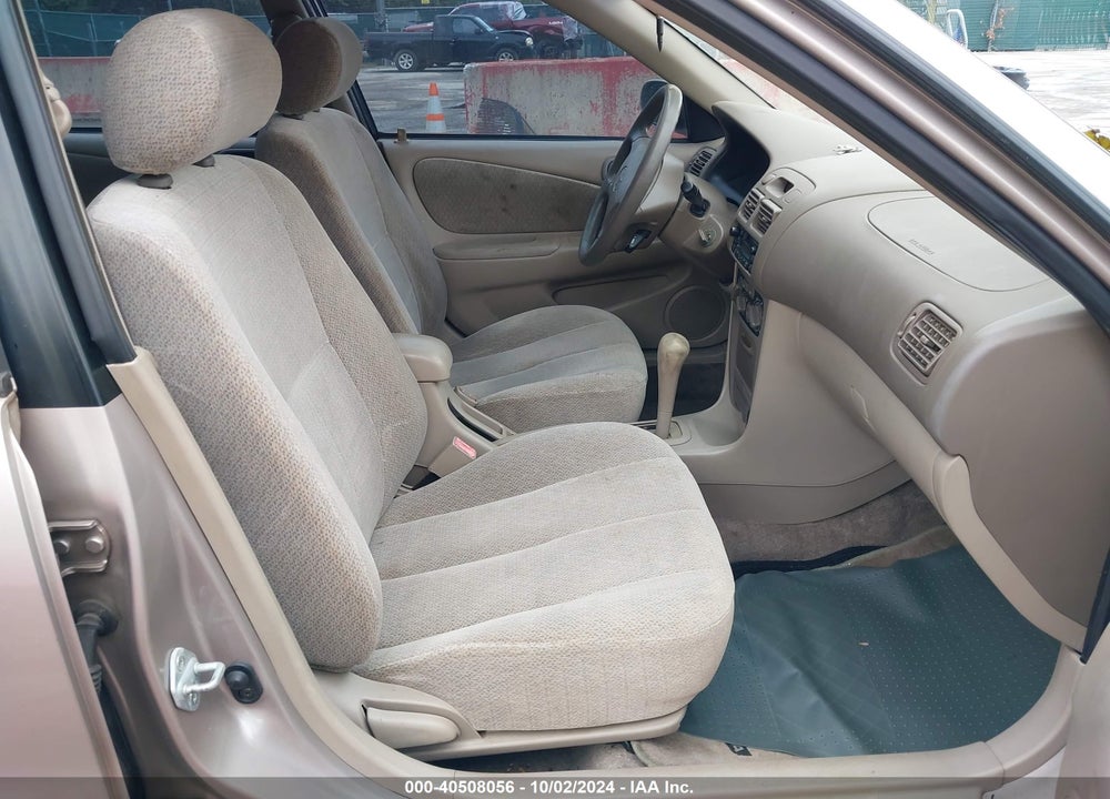 2002 TOYOTA COROLLA LE VIN: 2T1BR12E12C568795