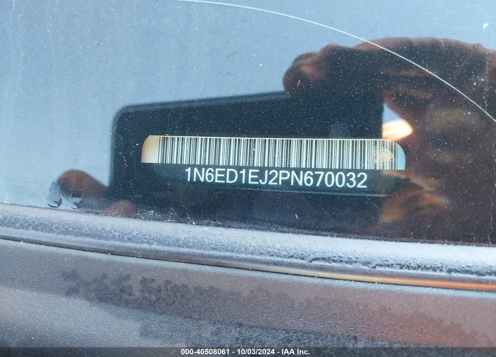 2023 NISSAN FRONTIER SV 4X2 VIN: 1N6ED1EJ2PN670032