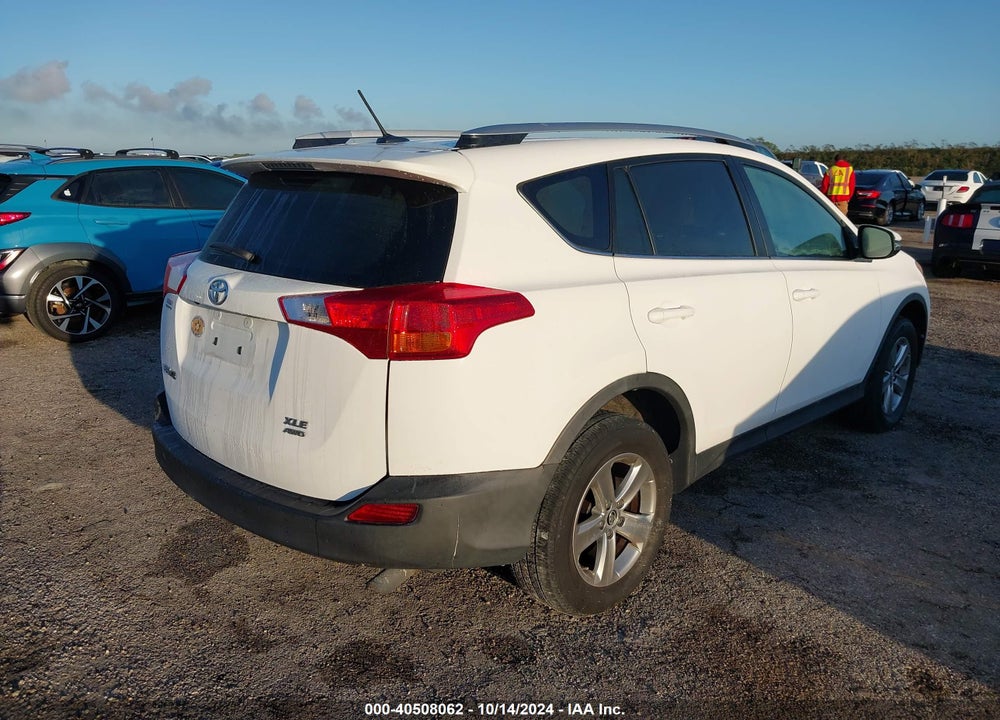 2015 TOYOTA RAV4 XLE VIN: 2T3RFREV8FW394317