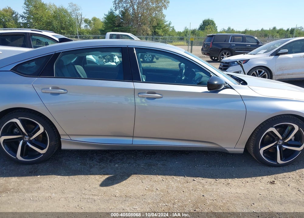 2021 HONDA ACCORD SPORT 2.0T VIN: 1HGCV2F39MA012337