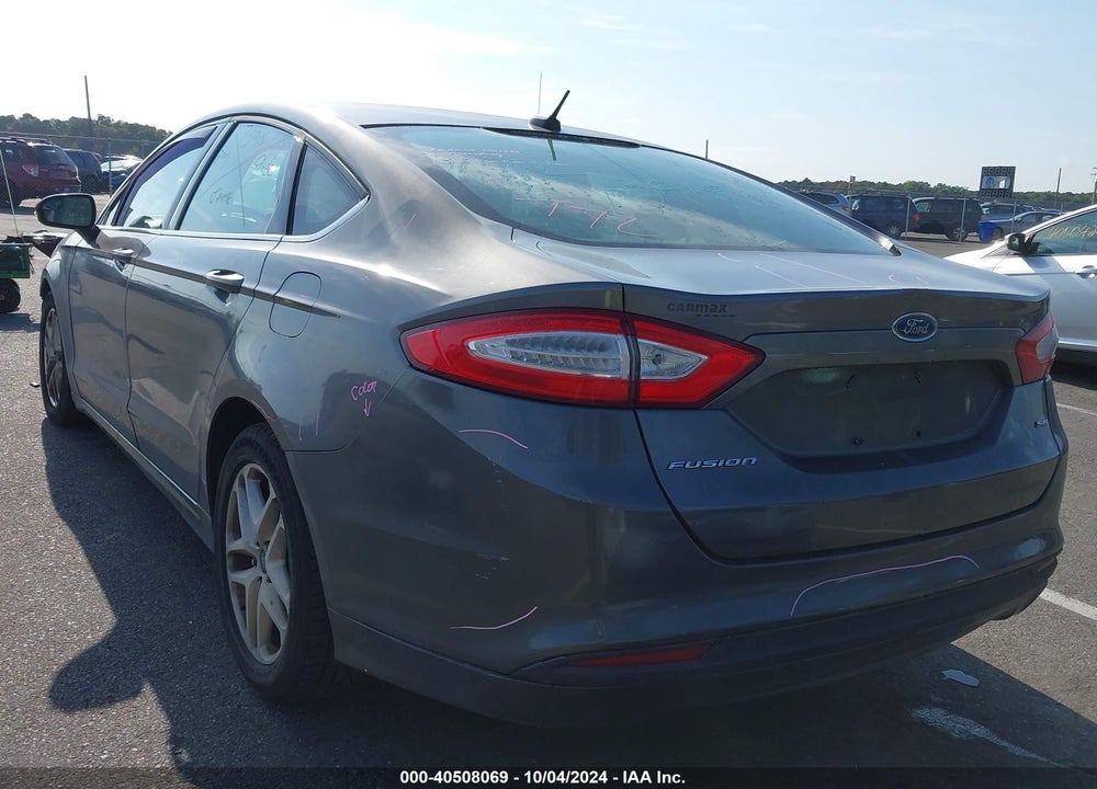 2014 FORD FUSION SE VIN: 1FA6P0H7XE5350663