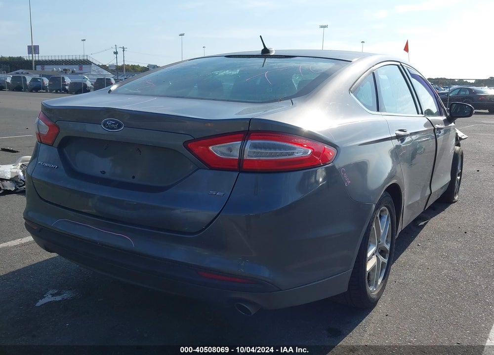 2014 FORD FUSION SE VIN: 1FA6P0H7XE5350663