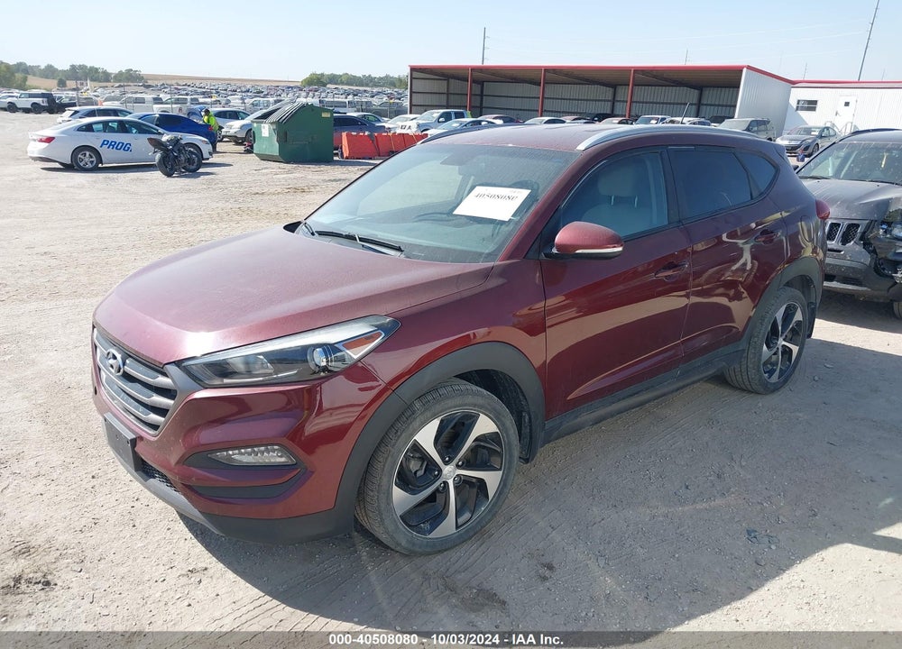 2016 HYUNDAI TUCSON SPORT VIN: KM8J3CA2XGU203909