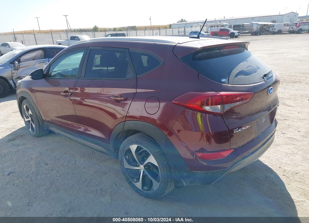 2016 HYUNDAI TUCSON SPORT VIN: KM8J3CA2XGU203909