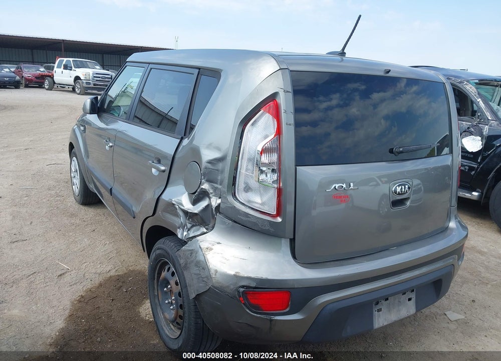 2013 KIA SOUL VIN: KNDJT2A55D7616372