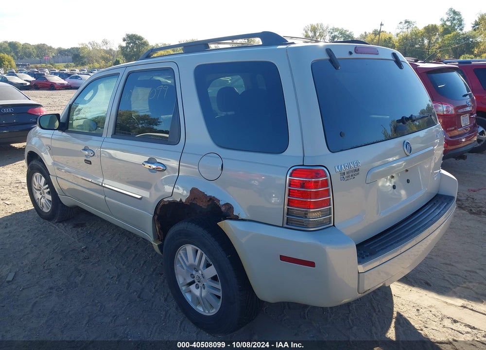 2007 MERCURY MARINER LUXURY VIN: 4M2YU911X7KJ17435