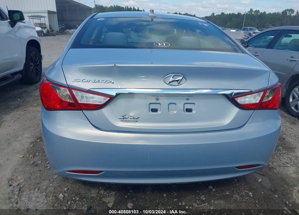 2013 HYUNDAI SONATA GLS VIN: 5NPEB4AC5DH745612