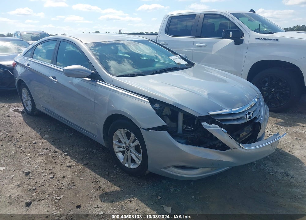 2013 HYUNDAI SONATA GLS VIN: 5NPEB4AC5DH745612