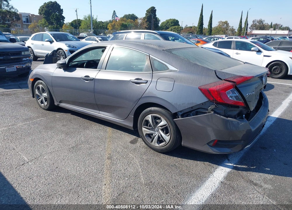 2019 HONDA CIVIC LX VIN: 2HGFC2F65KH578958