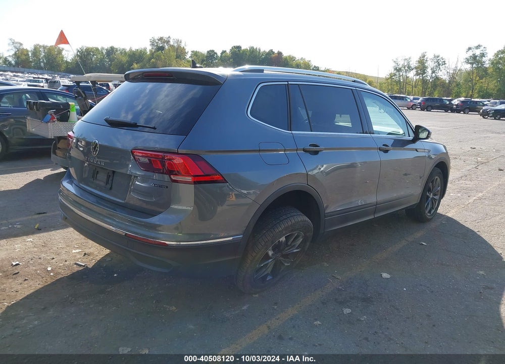 2022 VOLKSWAGEN TIGUAN 2.0T SE VIN: 3VV2B7AX4NM161304