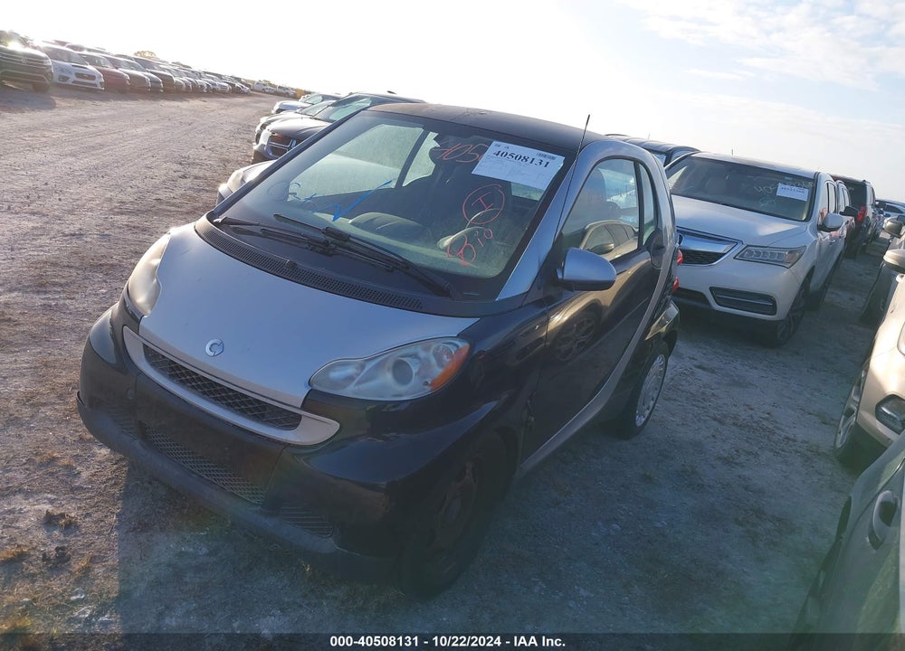 2008 SMART FORTWO PASSION/PURE VIN: WMEEJ31X78K174360
