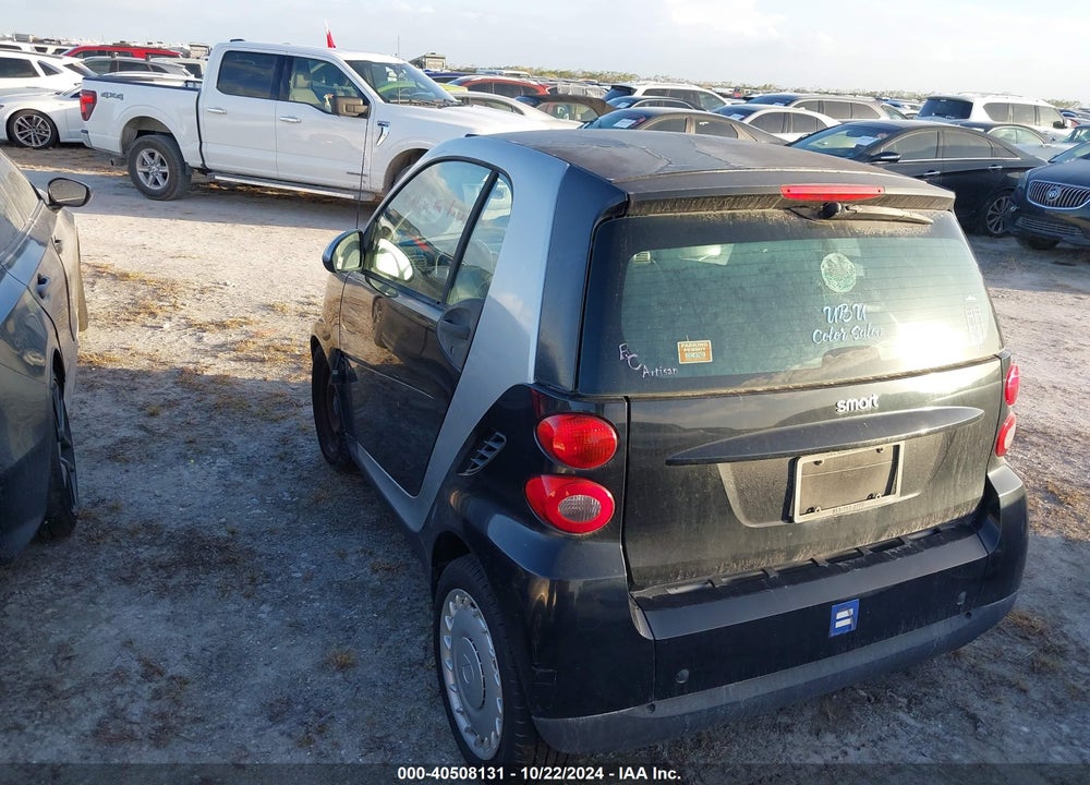 2008 SMART FORTWO PASSION/PURE VIN: WMEEJ31X78K174360