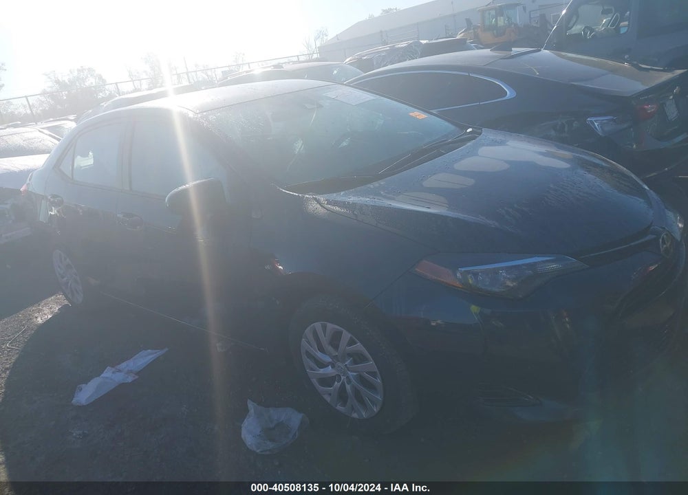 2018 TOYOTA COROLLA LE VIN: 2T1BURHE7JC981033