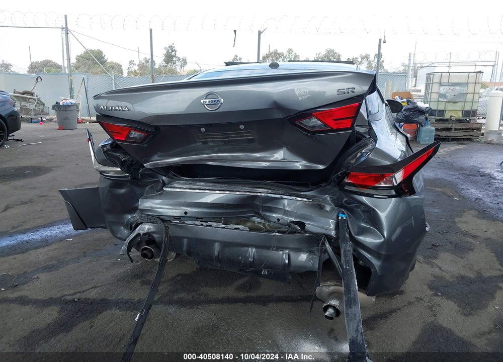 2022 NISSAN ALTIMA SR FWD VIN: 1N4BL4CV4NN378398