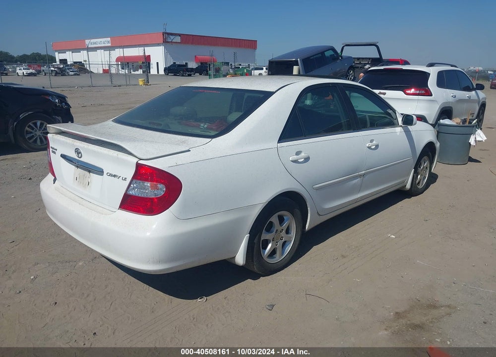 2004 TOYOTA CAMRY LE VIN: 4T1BE32K64U338278