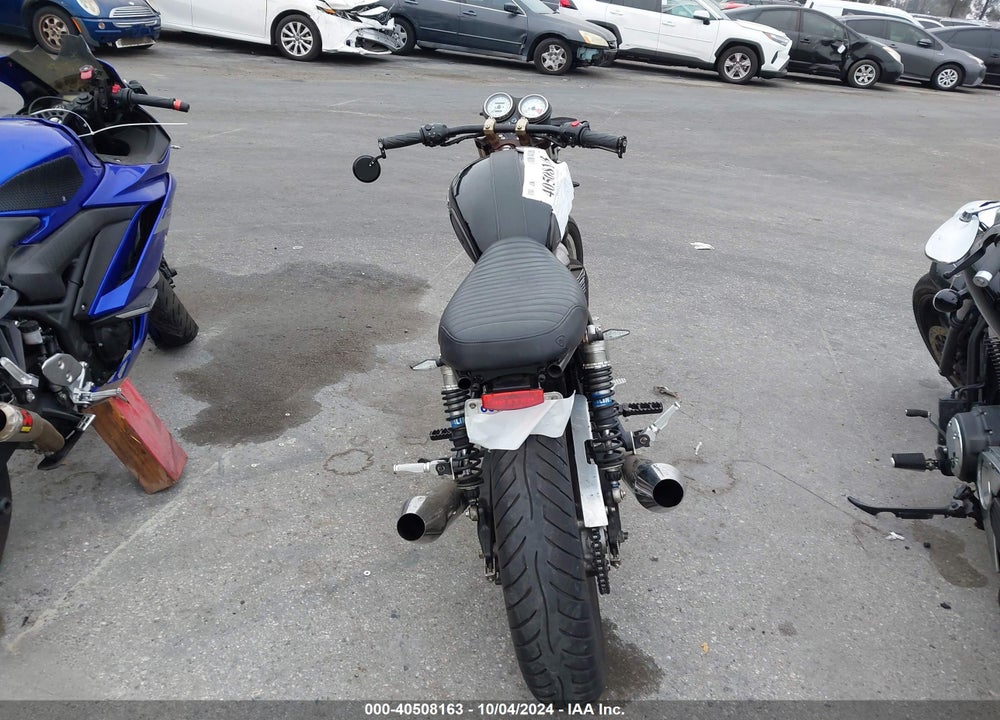 2009 TRIUMPH MOTORCYCLE THRUXTON 900 VIN: SMT920K179T369314