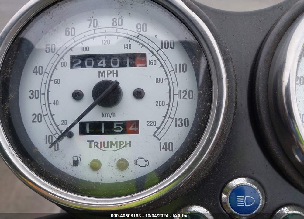 2009 TRIUMPH MOTORCYCLE THRUXTON 900 VIN: SMT920K179T369314