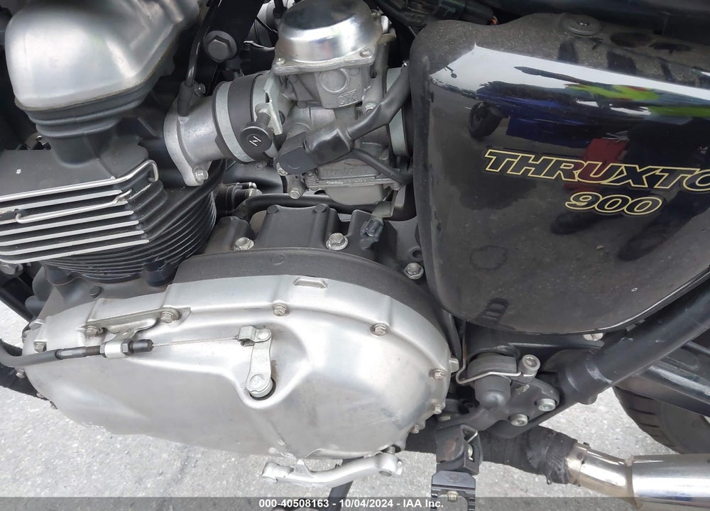 2009 TRIUMPH MOTORCYCLE THRUXTON 900 VIN: SMT920K179T369314