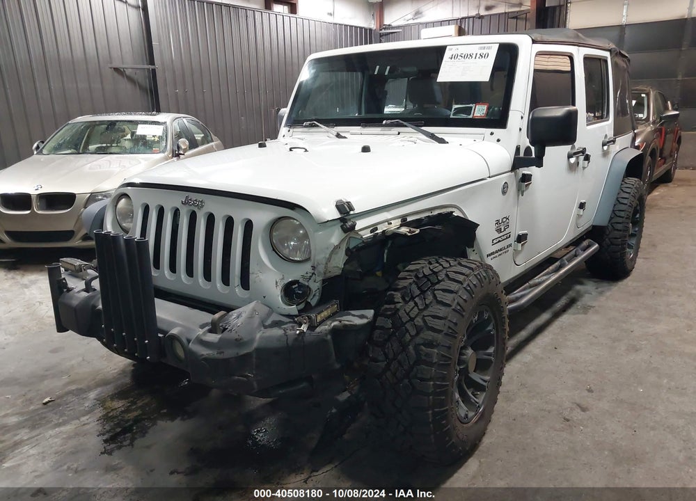 2013 JEEP WRANGLER UNLIMITED SPORT VIN: 1C4BJWDG9DL526552