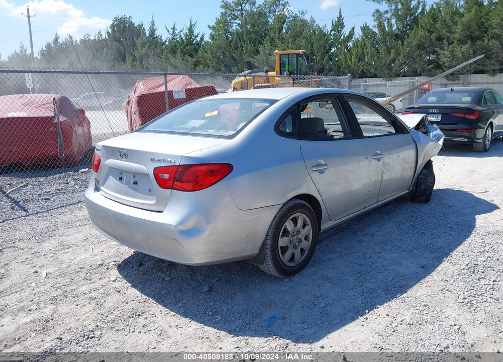 2007 HYUNDAI ELANTRA VIN: KMHDU46D97U020253