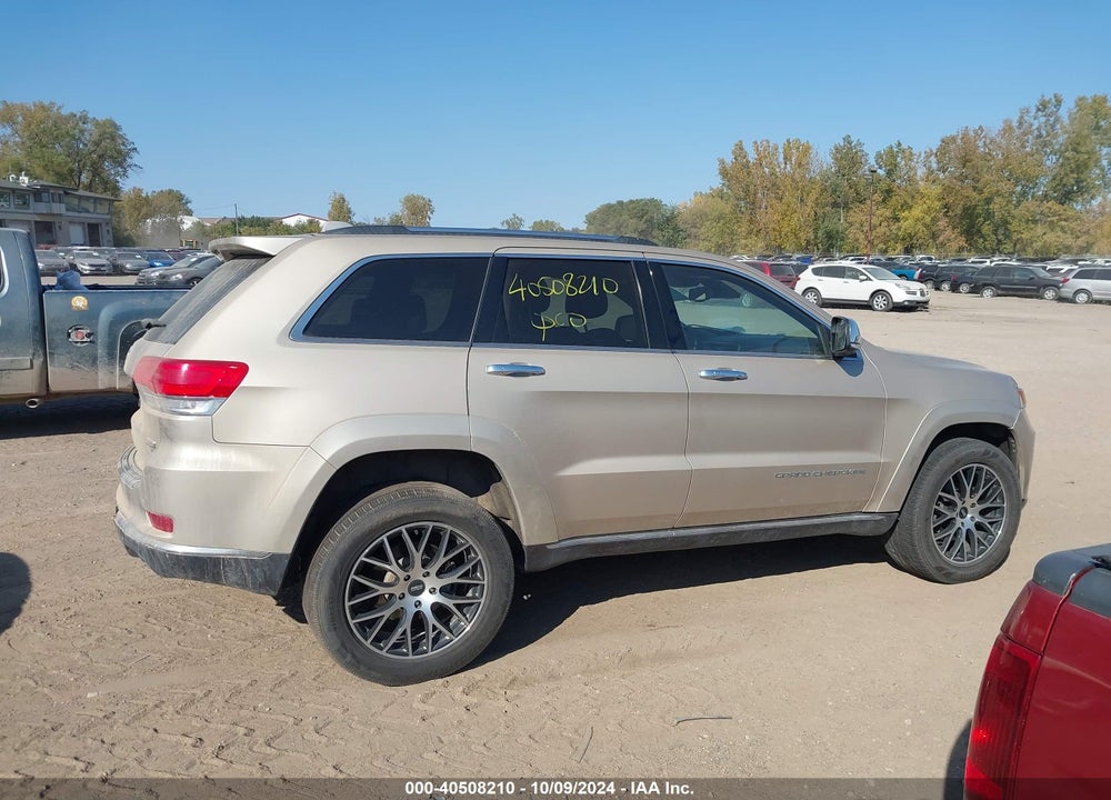 2014 CHEROKEE JEEP GRAND  SUMMIT VIN: 1C4RJFJM4EC347037