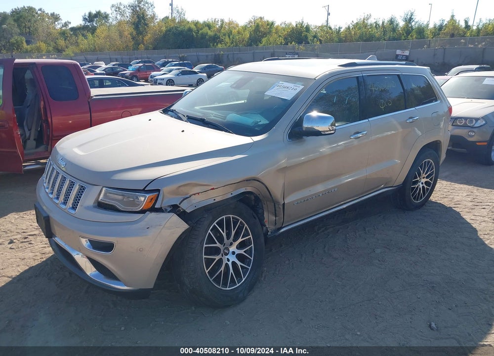 2014 CHEROKEE JEEP GRAND  SUMMIT VIN: 1C4RJFJM4EC347037