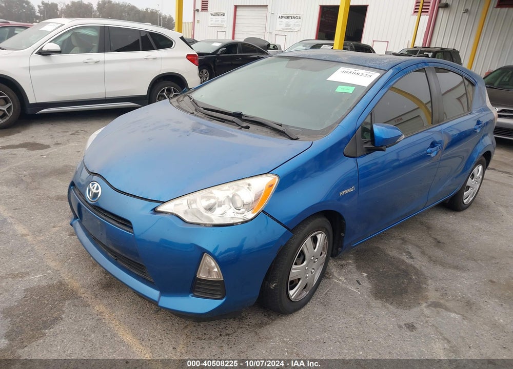 2013 TOYOTA PRIUS C TWO VIN: JTDKDTB34D1546743
