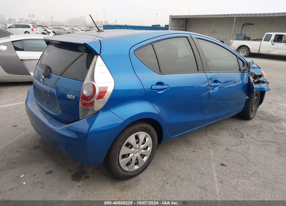 2013 TOYOTA PRIUS C TWO VIN: JTDKDTB34D1546743