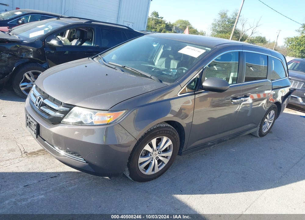 2016 HONDA ODYSSEY EX-L VIN: 5FNRL5H68GB051231