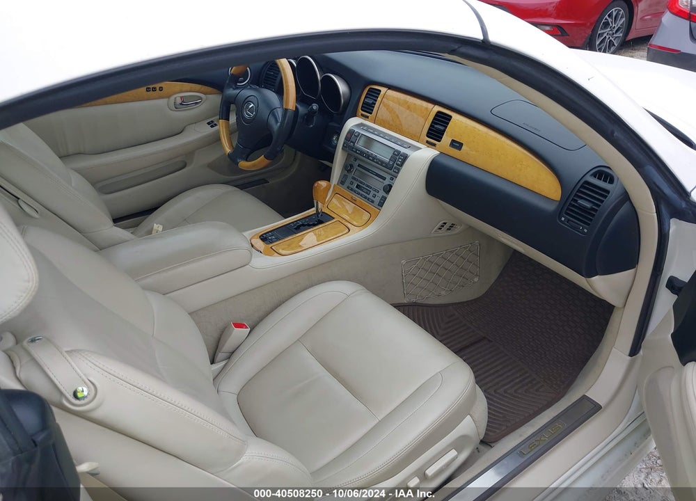 2005 LEXUS SC 430 VIN: JTHFN48Y250062602