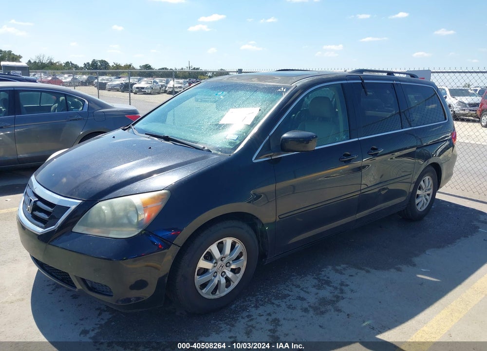 2009 HONDA ODYSSEY EX-L VIN: 5FNRL38729B052827