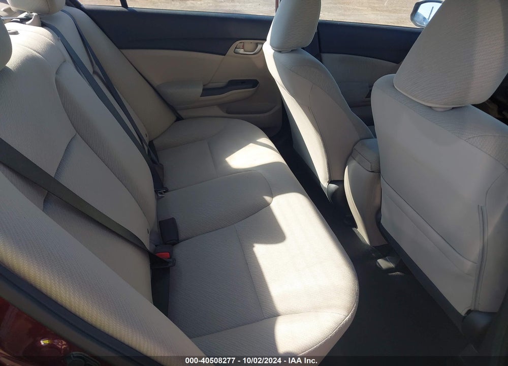 2013 HONDA CIVIC LX VIN: 19XFB2F53DE237792