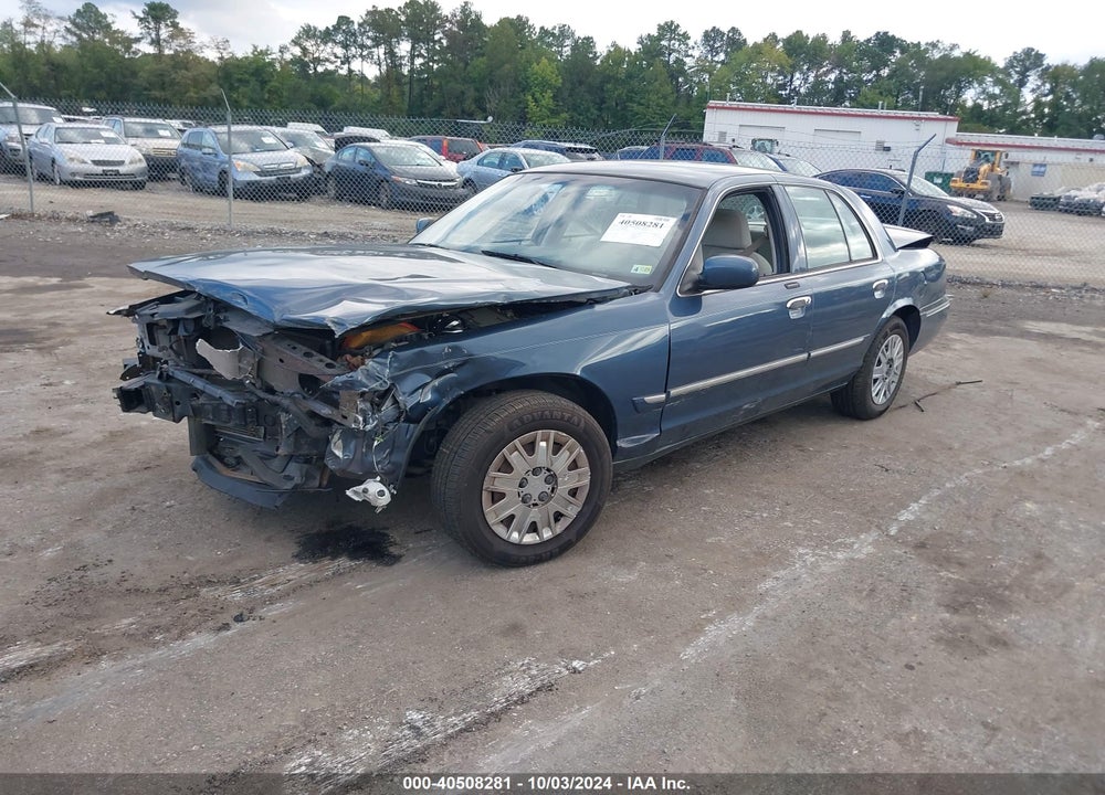2008 MERCURY GRAND MARQUIS GS VIN: 2MEFM74V68X609439