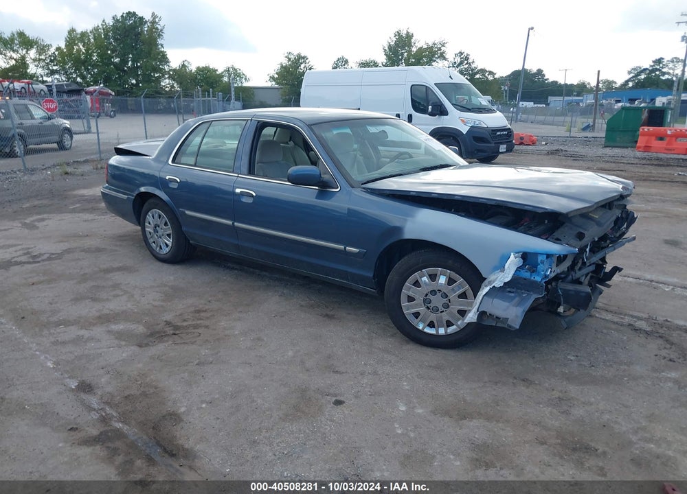 2008 MERCURY GRAND MARQUIS GS VIN: 2MEFM74V68X609439