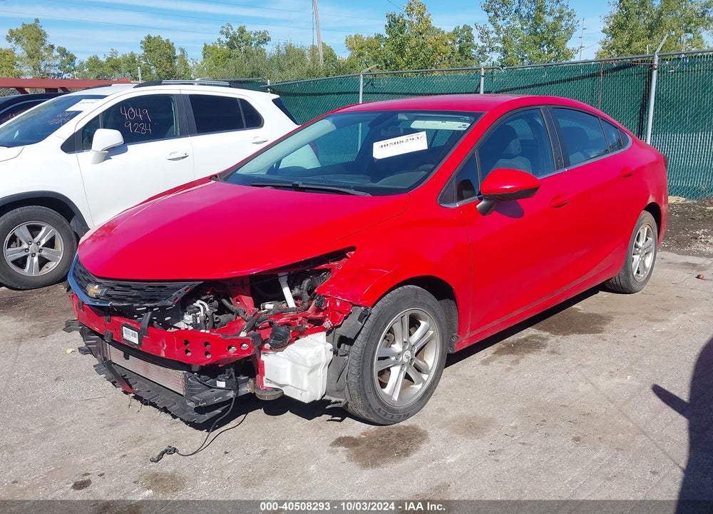 2017 CHEVROLET CRUZE LT AUTO VIN: 1G1BE5SM7H7240004