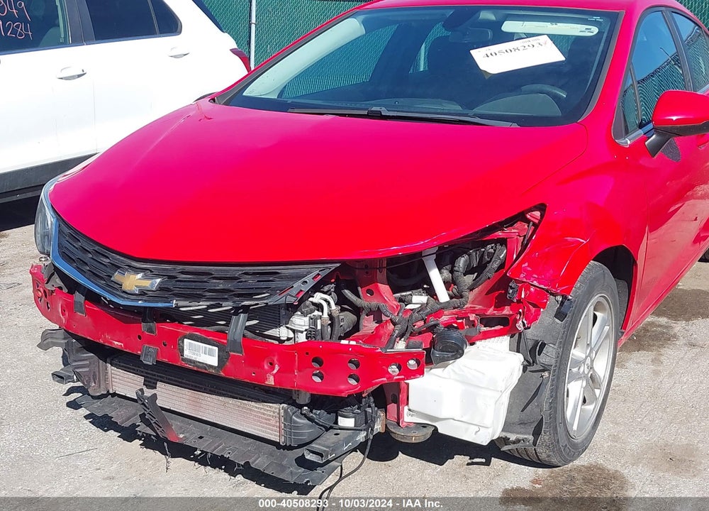 2017 CHEVROLET CRUZE LT AUTO VIN: 1G1BE5SM7H7240004