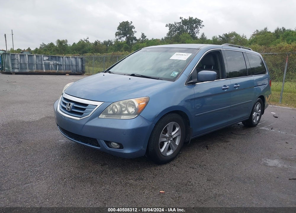 2010 HONDA ODYSSEY TOURING VIN: 5FNRL3H91AB046474