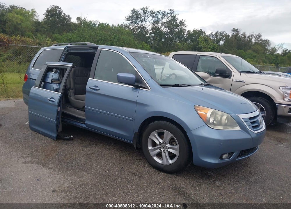 2010 HONDA ODYSSEY TOURING VIN: 5FNRL3H91AB046474
