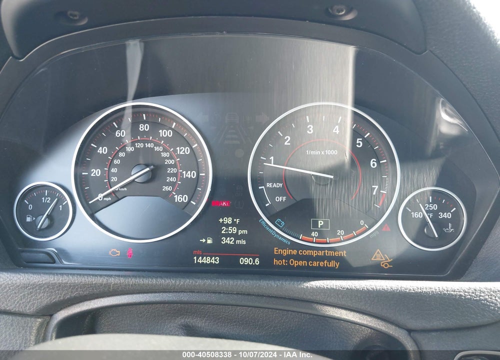 2013 BMW 335I VIN: WBA3A9C51DF475839