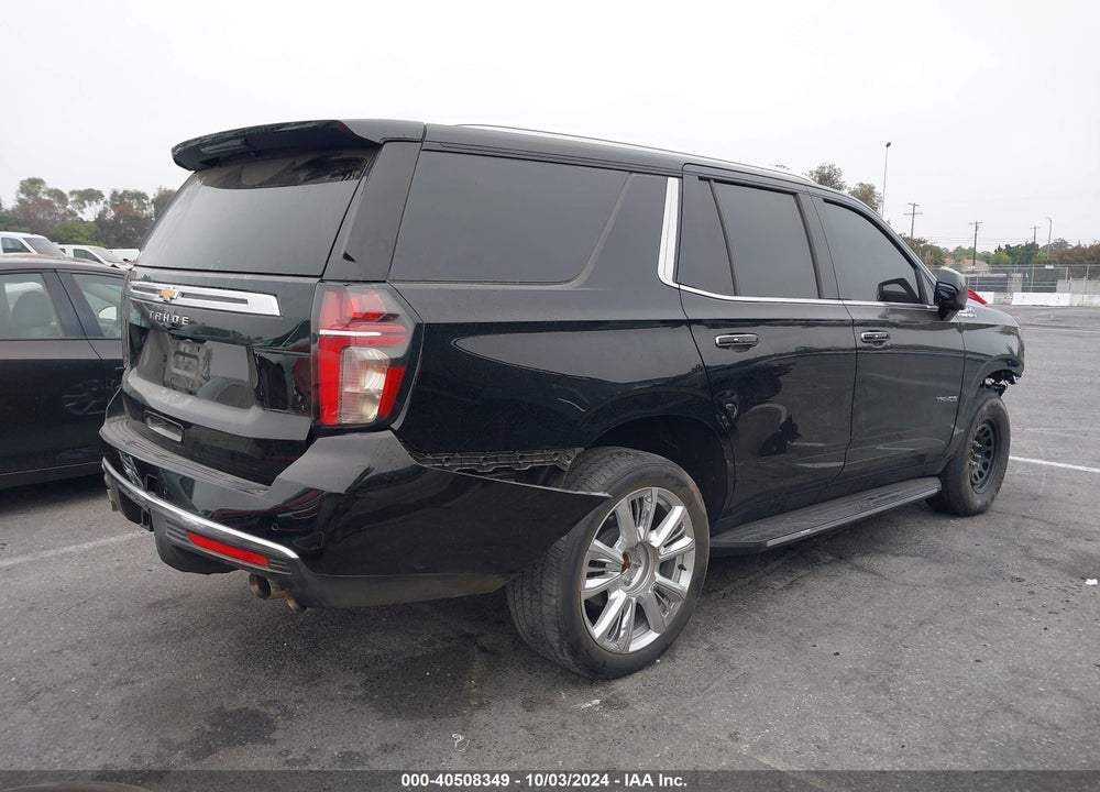 2022 CHEVROLET TAHOE 4WD HIGH COUNTRY VIN: 1GNSKTKL7NR248428
