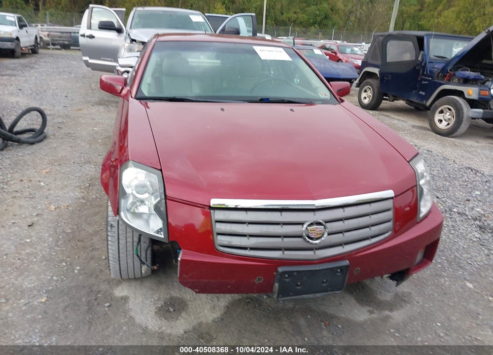2005 CADILLAC CTS STANDARD VIN: 1G6DP567050109003