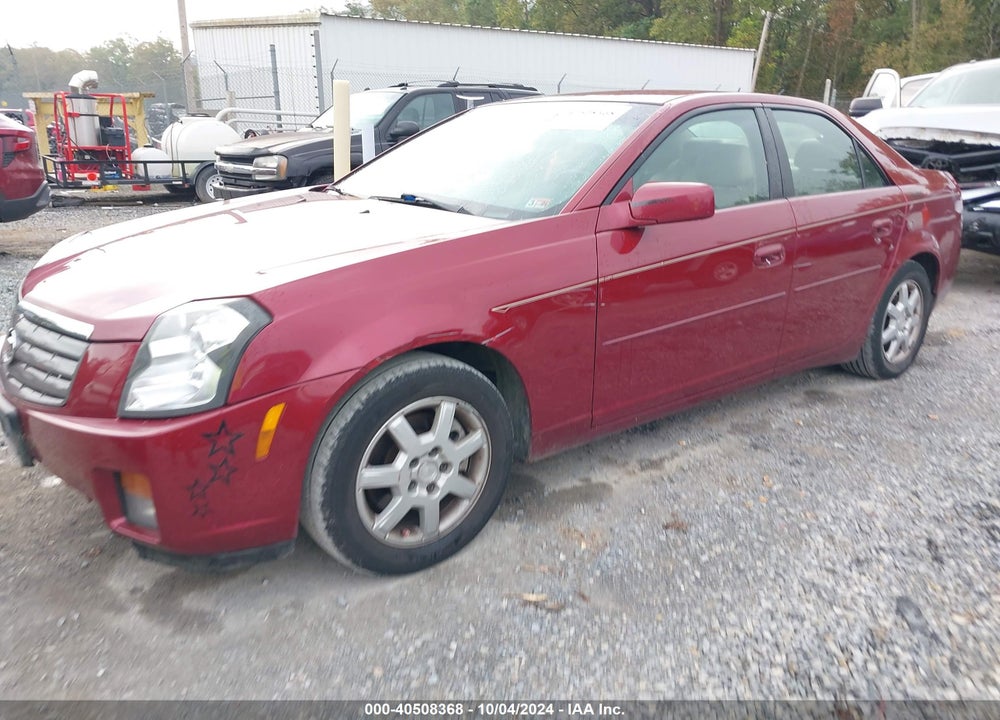 2005 CADILLAC CTS STANDARD VIN: 1G6DP567050109003