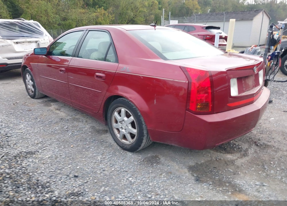 2005 CADILLAC CTS STANDARD VIN: 1G6DP567050109003