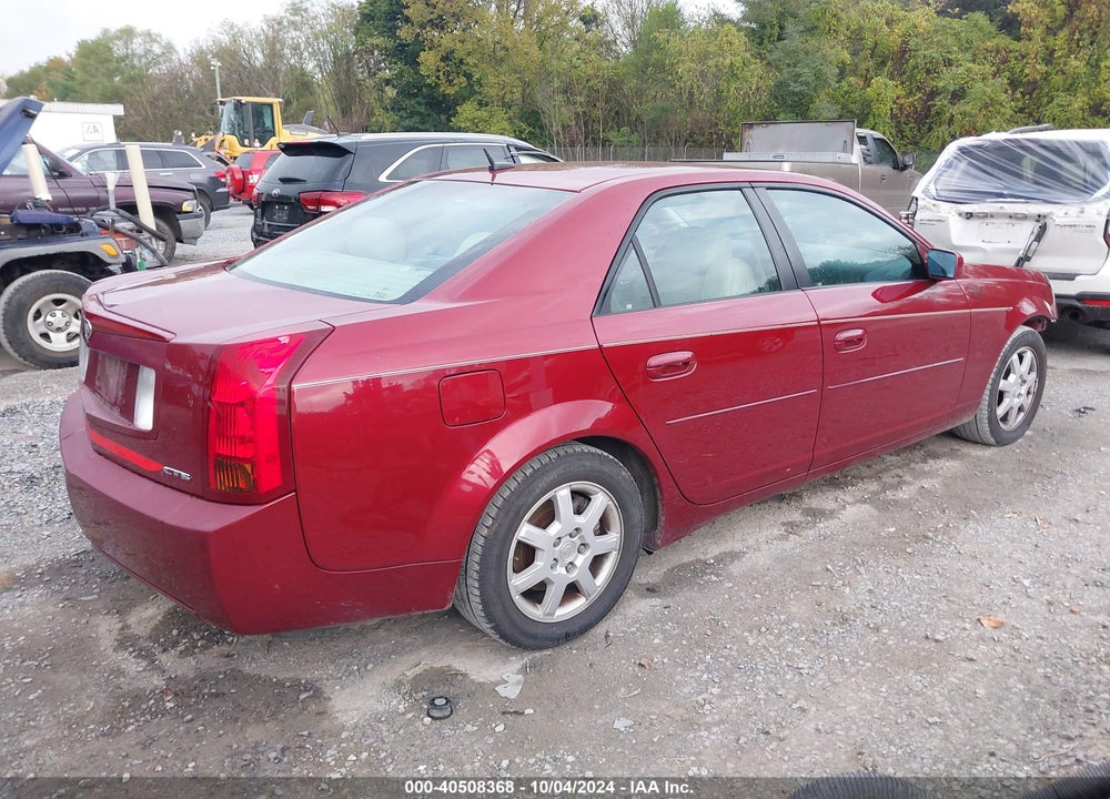 2005 CADILLAC CTS STANDARD VIN: 1G6DP567050109003