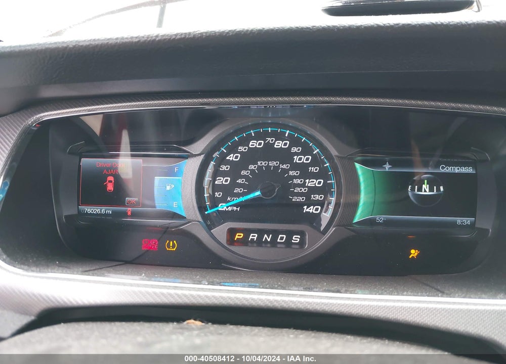 2013 FORD TAURUS SHO VIN: 1FAHP2KT9DG104183