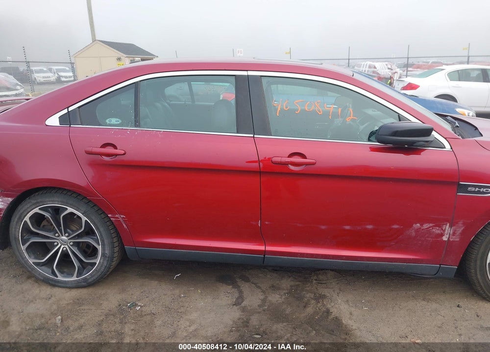 2013 FORD TAURUS SHO VIN: 1FAHP2KT9DG104183