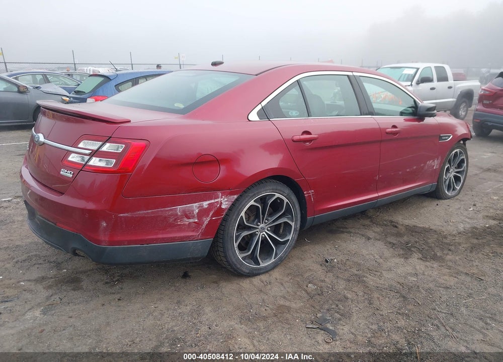 2013 FORD TAURUS SHO VIN: 1FAHP2KT9DG104183